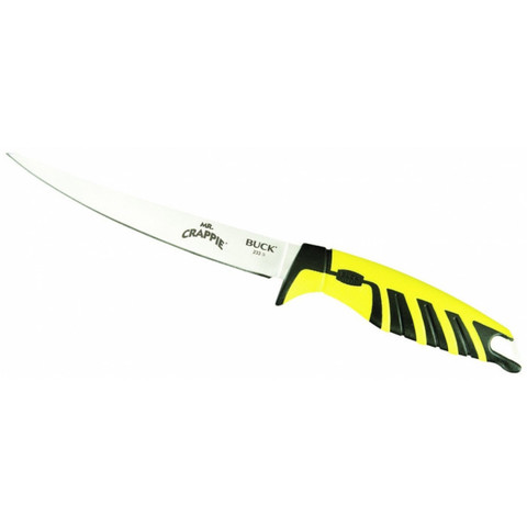 Нож BUCK 0233YWS Mr. Crappie Slab Shaver