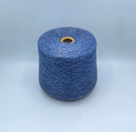 Filcom, Tibet tweed 2/11 550м. 50%Як, 50%Шелк, Светло-синий,твид, 37160