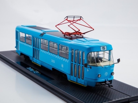 Tram Tatra-T3SU blue 1:43 Start Scale Models (SSM)