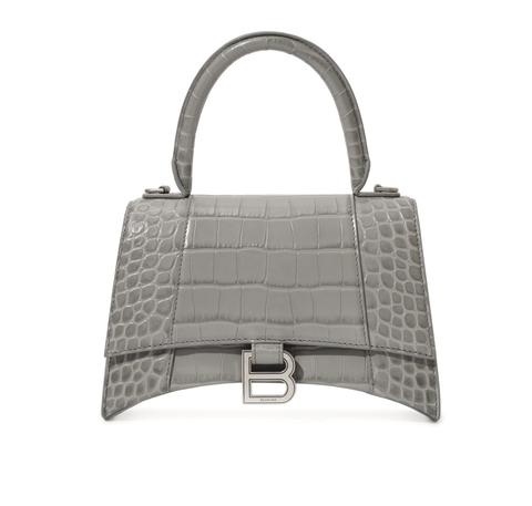 Сумка BALENCIAGA с крокодиловым тиснением