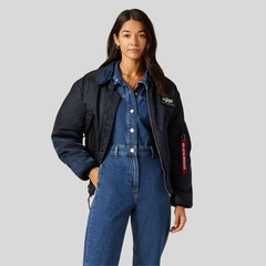 Куртка Alpha Industries CWU 45/P W Replica Blue (Синяя)