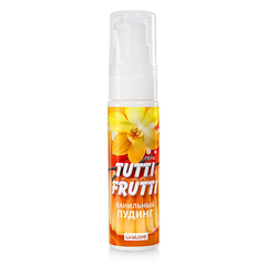 Съедобная Гель-смазка Tutti-frutti Биоритм OraLove  со вкусом Ванильный пудинг 30г