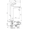 Ideal Standard Ceraplan Vessel BD277AA Смеситель для раковины с металлическим донным клапаном