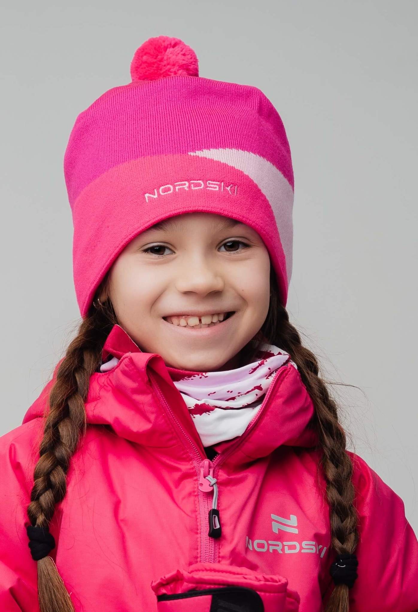 Nordski Line лыжная шапка rose - 4