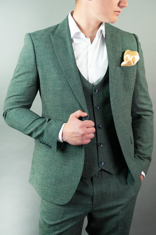 Костюм мужской - тройка Slim Fit Cesare Mariano 02-019