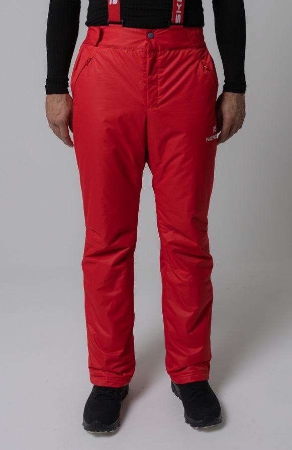 Nordski National 2.0 утепленный лыжный костюм мужской red - 11