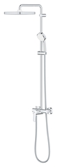 Душевая система GROHE Tempesta Cosmopolitan 250 CUBE с однорычажным смесителем, хром (26692000)