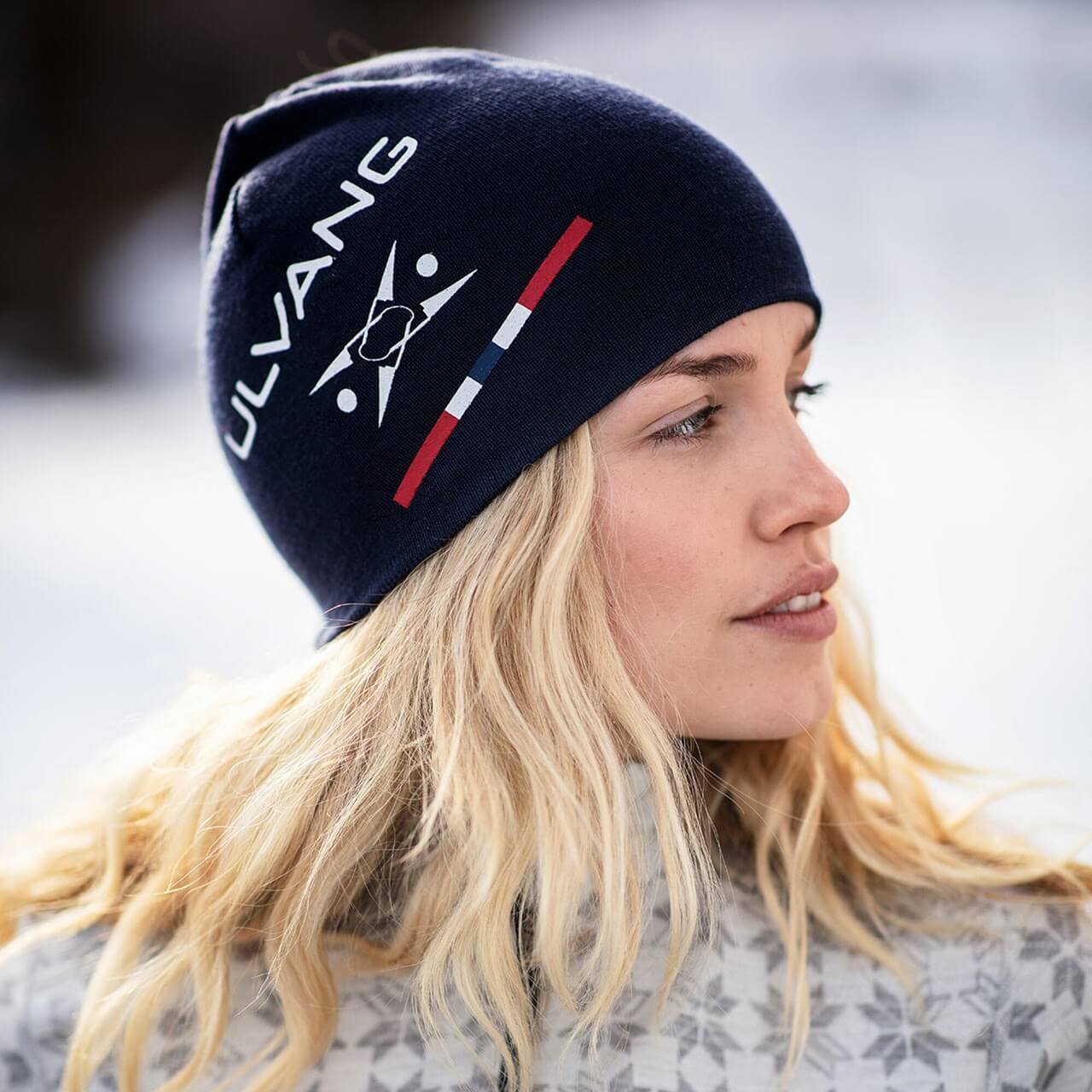 Шапка Ulvang Holmenkollen темно-синяя - 6