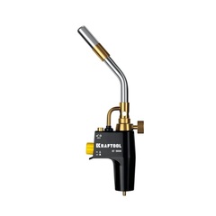 KRAFTOOL KF-9000, с пьезоподжигом на баллон турбо нагрев + 30% 2000°C, Газовая горелка Blue Fire (55510)