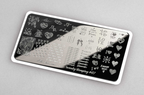 Пластина Arti for you with Swanky Stamping 07