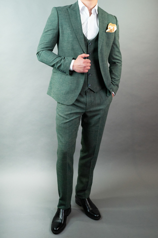 Костюм мужской - тройка Slim Fit Cesare Mariano 02-019