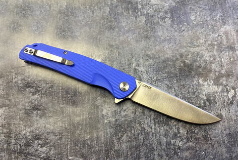 Складной нож Shark Blue, сталь D2, G-10, ТДК Кизляр