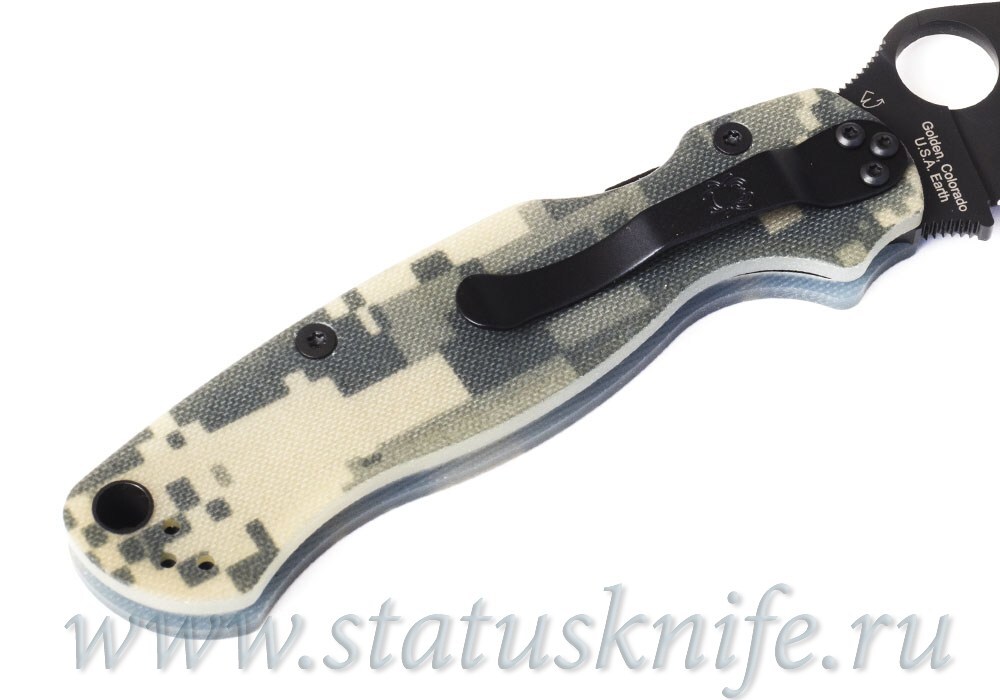Нож Spyderco Paramilitary 2 C81GPCMOBK2 S45VN