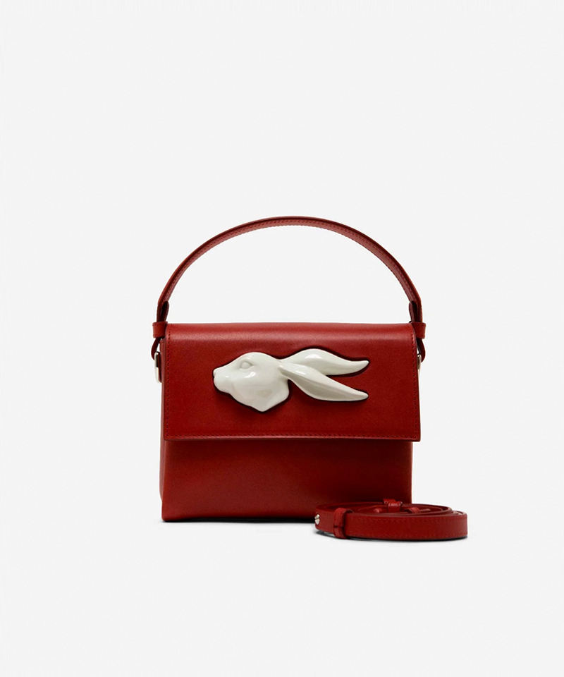 Сумка Flap Rabbit Head Big TOMATO