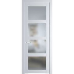 Межкомнатная дверь эмаль Profil Doors 1.4.2PD вайт остеклённая