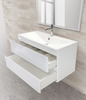 BelBagno Albano ALBANO-1000-2C-SO-BL Тумба под раковину подвесная, 100x45.5, цвет: белый