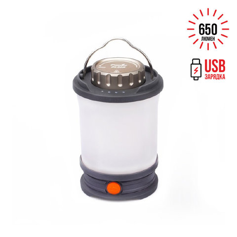 Фонарь Fenix CL30R серый кемпинговый