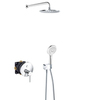 Kludi Bozz 386400576 Комплект душевой системы внутреннего монтажа, цвет: хром