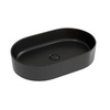Ceramica Nova Element CN6048MB Умывальник чаша накладная овальная, 60.8x38.5, цвет: чёрный матовый