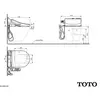 Toto EK 2.0 TCF6632G#NW1 Крышка-биде с микролифтом