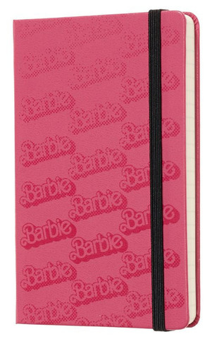 Блокнот Moleskine Barbie LE, цвет розовый, в линейку