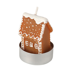 Набор декоративных свечей gingerbread houses из коллекции new year essential, 6 шт.