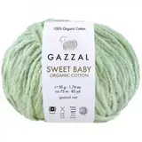 Пряжа Gazzal Sweet Baby Organic Cotton 2606 салат