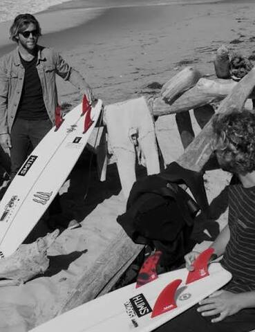 Плавники Futures Coffin Bros (M) - Fiberglass - Red
