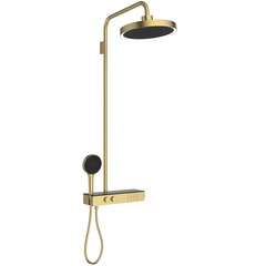Ideal Standard Ceratherm Solos A7883A2 Душевая система с термостатическим смесителем для душа PVD Brushed Gold (Шлифованное Золото) фото