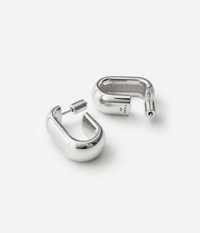 Серьги ЗВЕНО silver