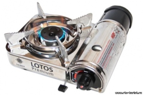 Газовая плита LOTOS PREMIUM (нерж. сталь), TR-300