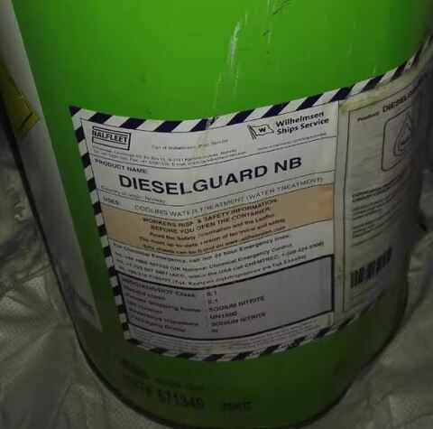 Unitor DIESELGUARD NB - ингибитор коррозии для охлаждающей воды - 25 кг