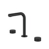 Boheme Stick 152-B.2 Смеситель для раковины на 3 отверстия, цвет: чёрный