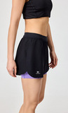 Шорты с лосинами Nordski Stayer Black/Lavender W женские