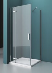 BelBagno Kraft KRAFT-AH-12-100/80-C-CR-L Душевой уголок, 100x80, цвет: хром фото