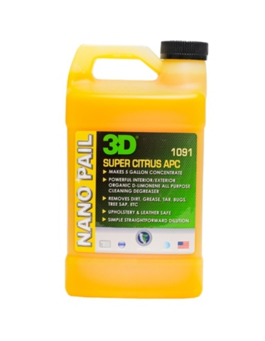 3D Универсальный очиститель салона Super Citrus APC 1,89 л
