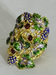 Лоза (кольцо из серебра)