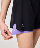 Шорты с лосинами Nordski Stayer Black/Lavender W женские