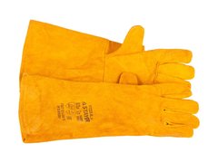 STAYER PROFI 400 мм, XL (10), с подкладкой, спилковые, для сварки и тяжелых механических работ, термостойкие краги, Professional (11333-XL)