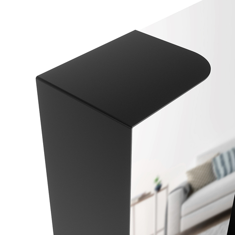 Зеркало Alcove 52 x 13 x 77 черный