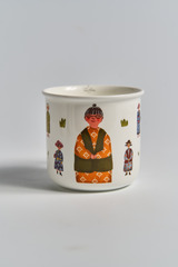 Фарфоровая кружка 