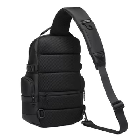Картинка рюкзак однолямочный Ozuko 9808 Black - 21