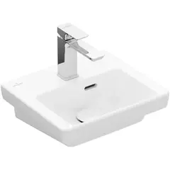 Villeroy&Boch Subway 3.0 43703701 Раковина подвесная 37x30,5, отверстия для смесителя-1, с переливом, материал-керамика, цвет-альпийский белый фото