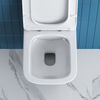 BelBagno BB052CHR/BB132SC Унитаз подвесной безободковый с сиденьем микролифт, цвет: белый