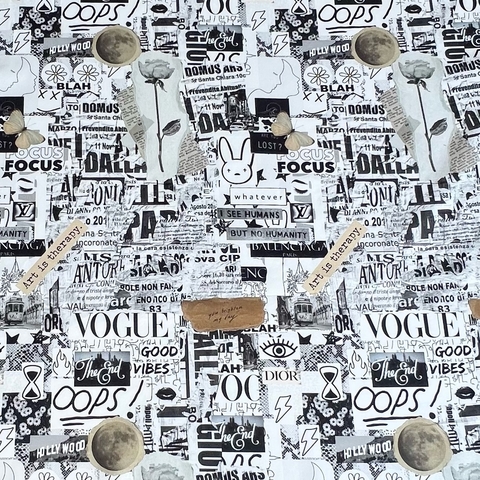 ГАЗЕТА VOGUE, 100% хлопок