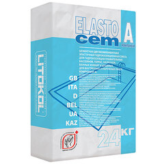 Гидроизоляция Litokol Elastocem (А), мешок 24 кг