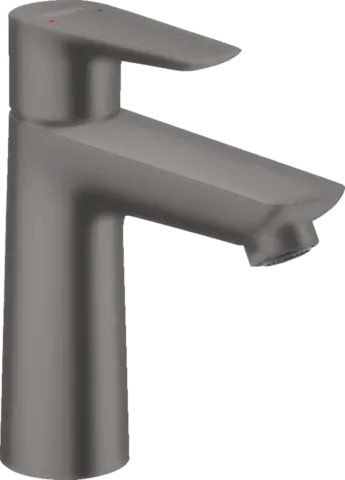 Смеситель для раковины с донным клапаном, шлиф.черный хром Hansgrohe Tallis New E 71710340