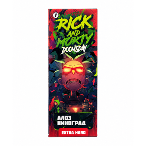 Rick & Morty Doomsday Salt 2% Extra HARD 30 ml - Алоэ Виноград