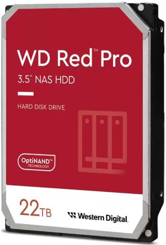 Жесткий диск 22TB SATA 6Gb/s Western Digital WD221KFGX