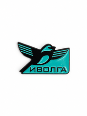 Значок Иволга зеленый
